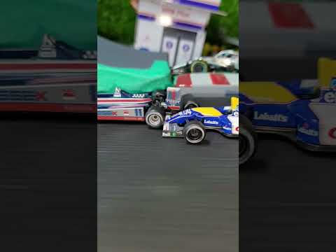 Williams FW 14 X Lotus 81 Essex: Kyosho's legendary Formula 1 car duel #shorts