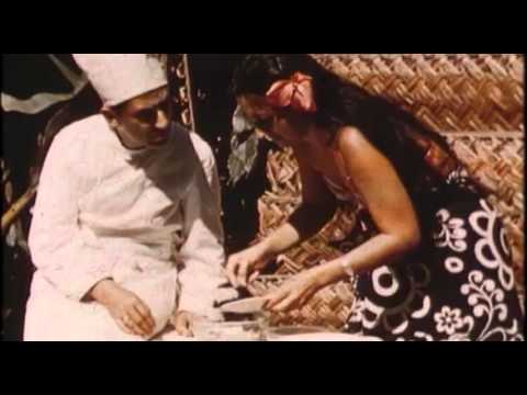 La préparation du poisson cru. Si Tahiti m'était conté