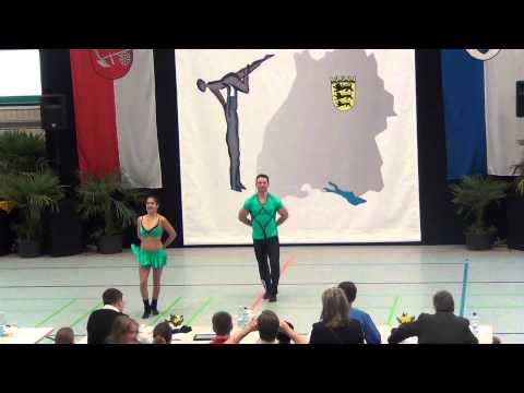 LM Ba-Wü Hessen 2015 / Johanna Weber - Stefan Nuscheler / B-Klasse