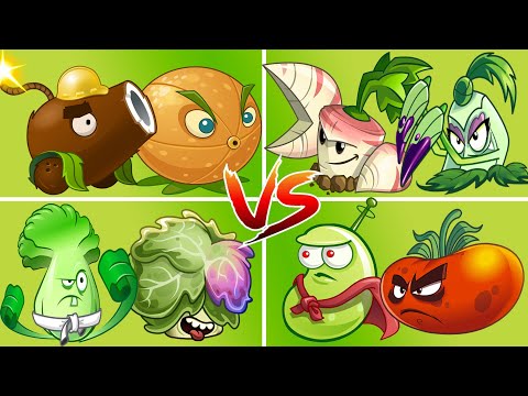 Random 4 Best Team Plants - Who Will Win - PvZ 2 Discovery