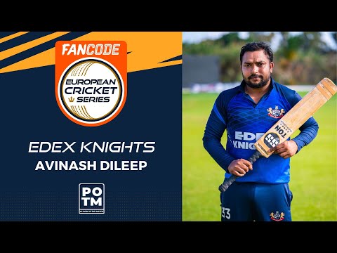 POTM: A.Dileep - Match 33 - EDK vs MTD | Highlights | FanCode ECS Malta, 2022 Day 9 | ECS22.659