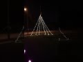 2021 Christmas Light Show Space Odyssey