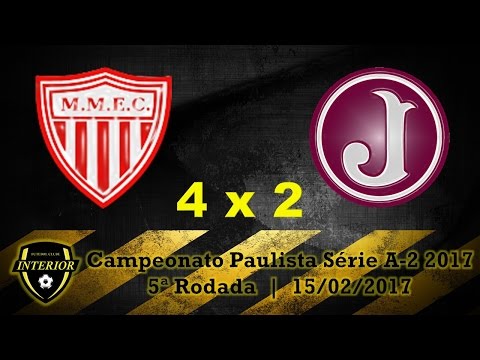 MOGI MIRIM 4 X 2 JUVENTUS - CAMPEONATO PAULISTA SÉRIE A2 2017 - 5ª RODADA