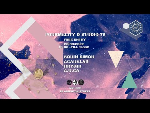 SORIN SIMON  set from FOURMALITY 20.08.2022 at STUDIO 79 Northampton