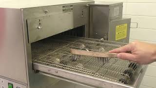 Lincoln CTI Countertop Conveyor Oven Daily Cleaning