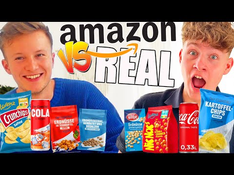 Amazon FOOD VS REAL FOOD ???? TipTapTube