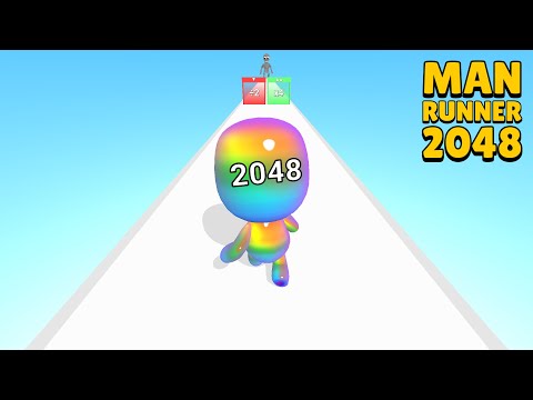 Man Runner 2048 - Epic 2048 Run Game Short Video #2 2023 | 16 9 | GMR Bros.