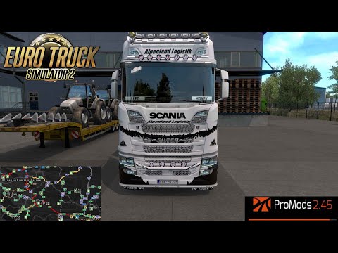 ETS 2 - ProMods 2.45 / von Brod nach Kalgenfurt in Österreich