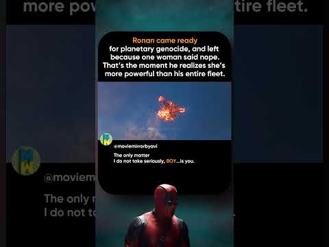 Captain Marvel vs Ronan | Ronan’s Biggest L in the MCU (Thanos Was Right)