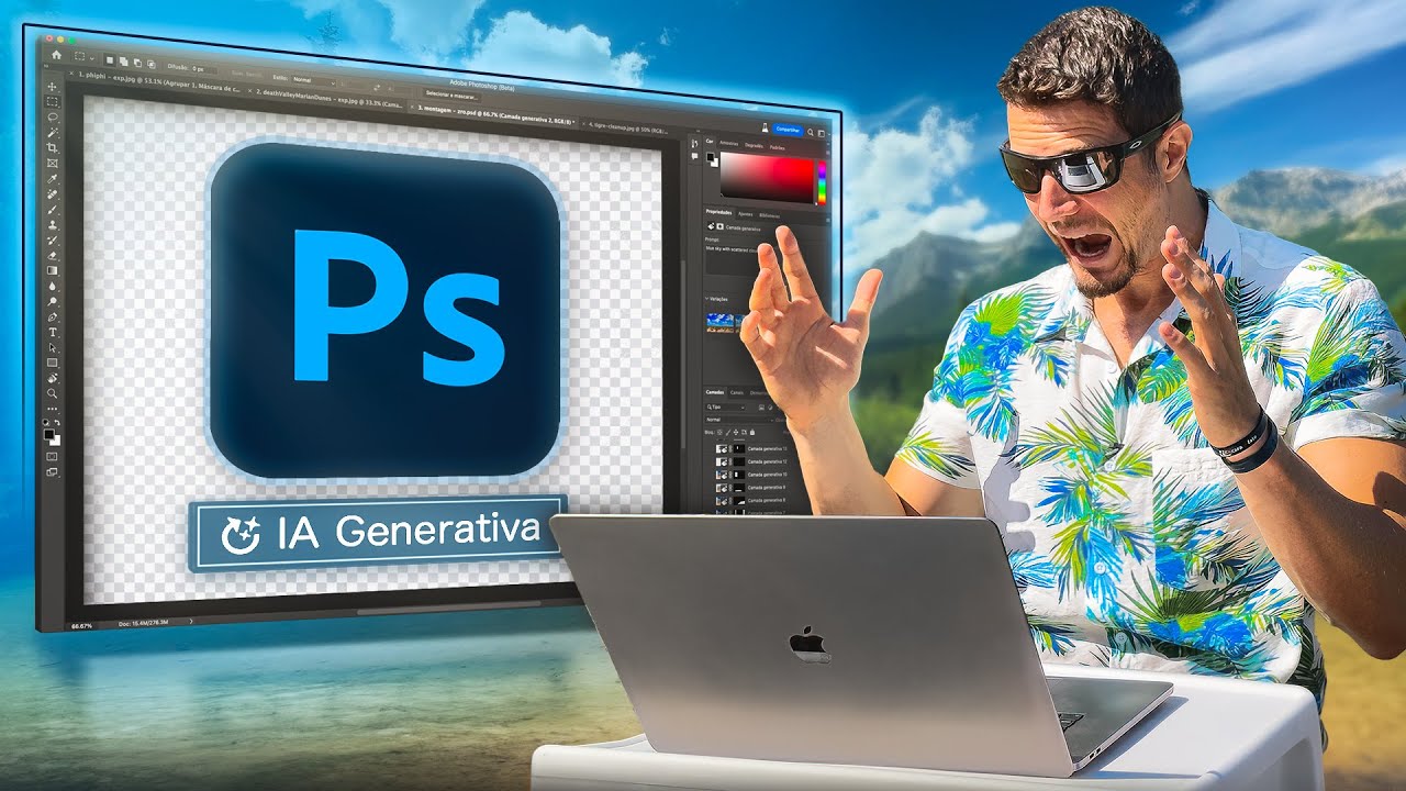 Como Usar a INTELIGÊNCIA ARTIFICIAL Generativa do PHOTOSHOP