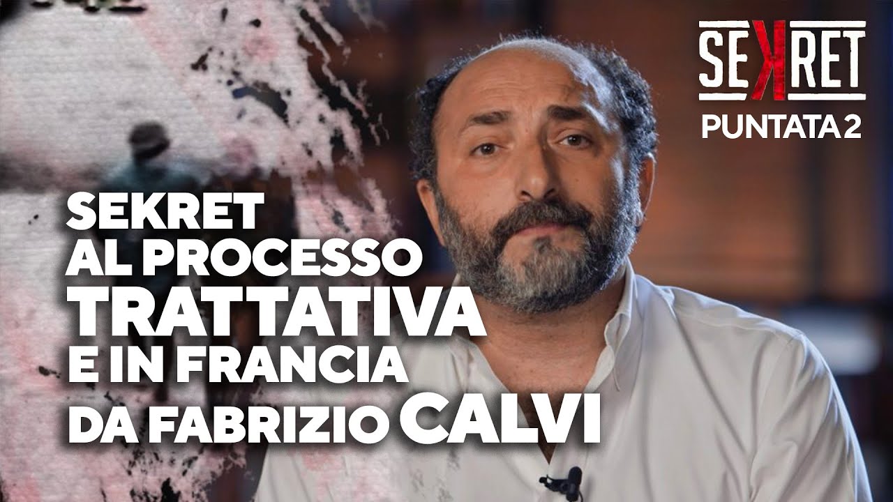 Le telecamere di Sekret al processo Trattativa e in Francia da Fabrizio Calvi. Sekret - puntata 2