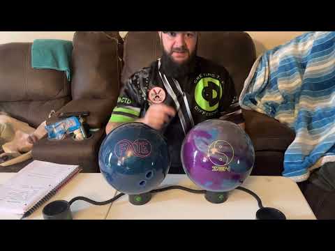 Storm Fate vs 900 global Zen #bowling #bowlinglife #bowlifi #twohandedbowling #subscribe