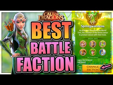Best Faction [all troop types explained] Call of Dragons