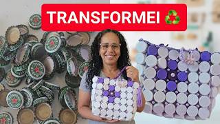 NÃO JOGUE FORA TAMPAS de Garrafas ♻️ 4 Truques de Reciclar QUE parecem de Loja 