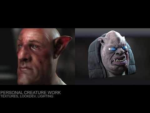 Stuart Ansley Demo Reel - Modeling, Texturing, Lighting