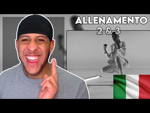 BRITISH REACTION TO CAPO PLAZA Allenamento #2 & #3