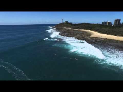 Point Cartwright surf via drone