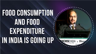Food consumption and food expenditure in India is going up image