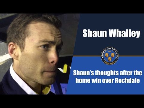 INTERVIEW | Shaun Whalley post Rochdale (a) - Town TV