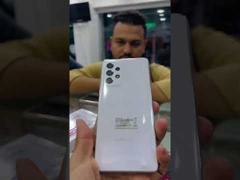 Samsung galaxy A53 unboxing white