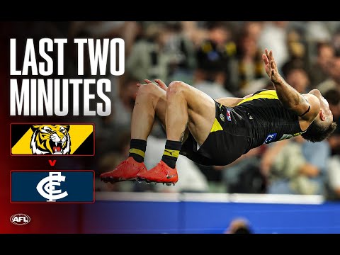 Last Two Minutes: Richmond v Carlton | Round 1, 2025 | AFL