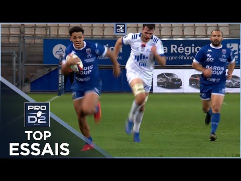 TOP Essais de la J12 – PRO D2 – Saison 2024-2025