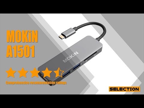 MOKiN 5 in 1 Dongle USB-C | USB C Hub