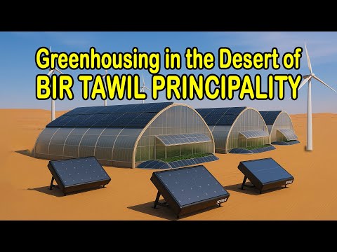 Bir Tawil | Gewächshausbau in der Wüste