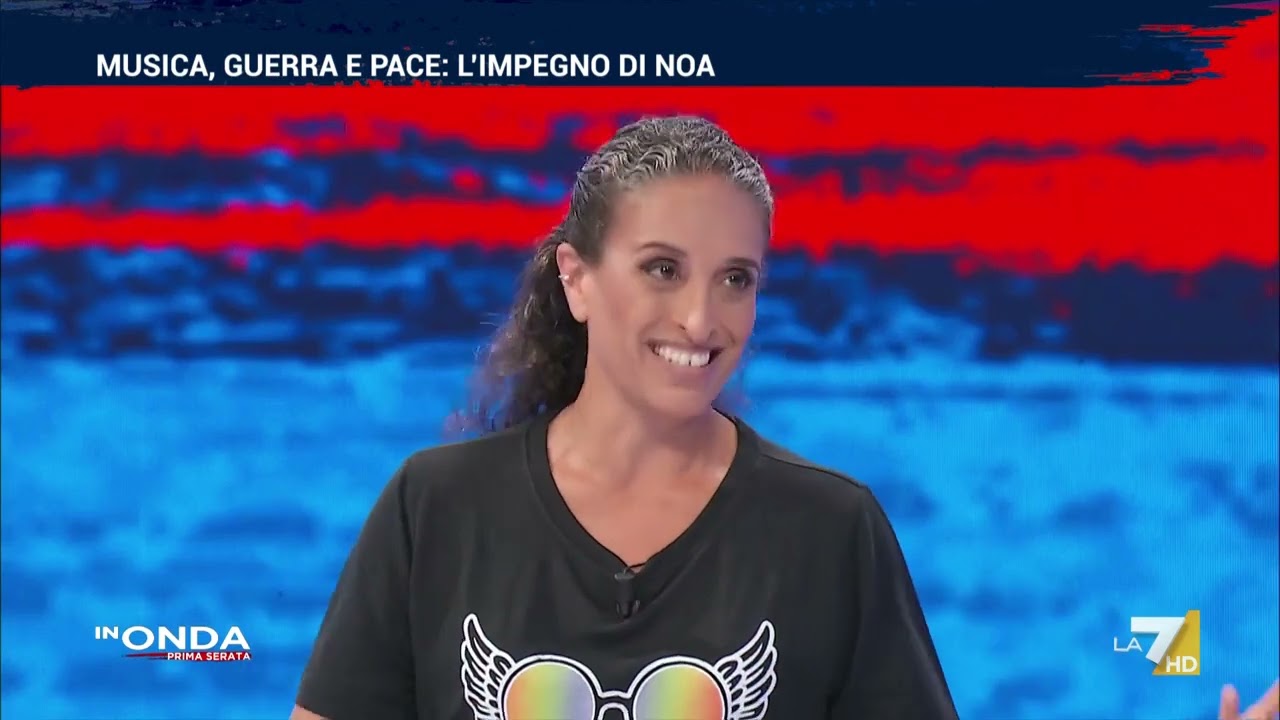 La cantante Noa: "Una pace in Medio Oriente è possibile"