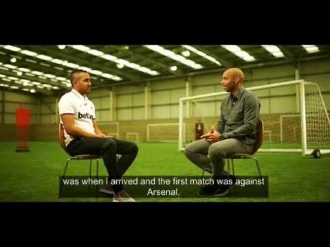 Dimitri Payet with Thierry Henry  (HALFTIME ROYAL TV)