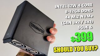 Terramaster F4 SSD NAS - Should You Buy? (Short Review)