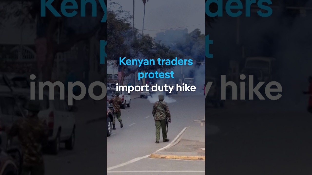 Video: Nairobi traders close shops, protest KRA's 28% container benchmark hike