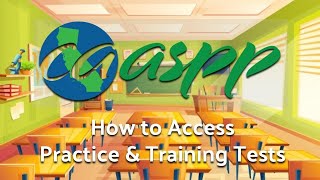 Accessing CAASPP Practice & Training Tests