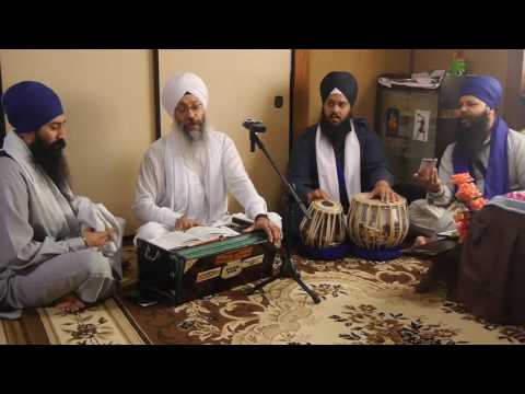 Bhai Gursev Singh (Waterloo) Morning 11.26.2016 Japan - naanak sathigur bhaettiai (& ADV)