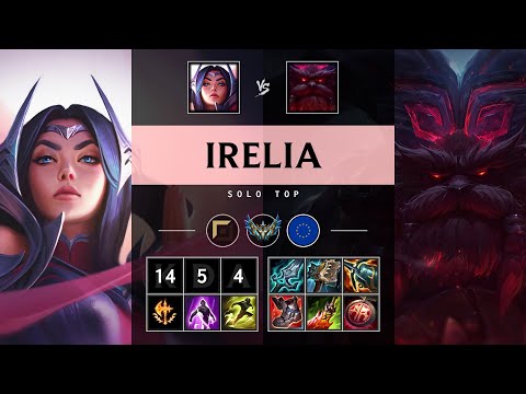 Irelia Top vs Ornn - EUW Challenger Patch 25.S1.2