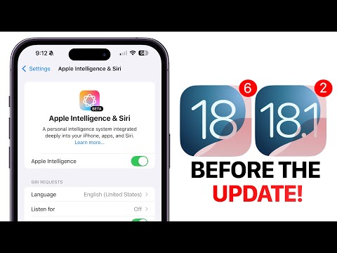 iOS 18.1 Beta 2 & iOS 18 Beta 6 - Watch This Before The Update!