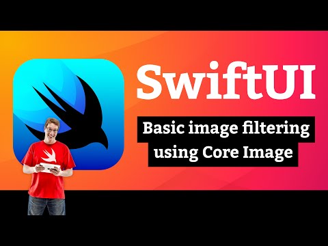 Basic image filtering using Core Image – Instafilter SwiftUI Tutorial 11/13 thumbnail