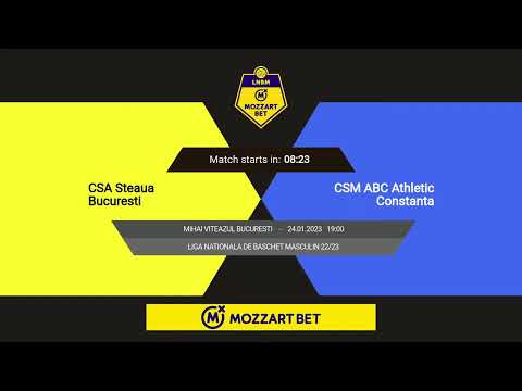 LNBM MOZZART 2022-2023: Steaua București - CSM Athletic Constanța