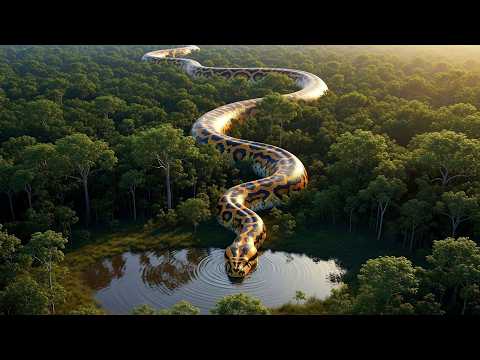 Part 40 - A Girl Alone Surviving In The Forest | Giant Snake Hunting on a Deserted Island