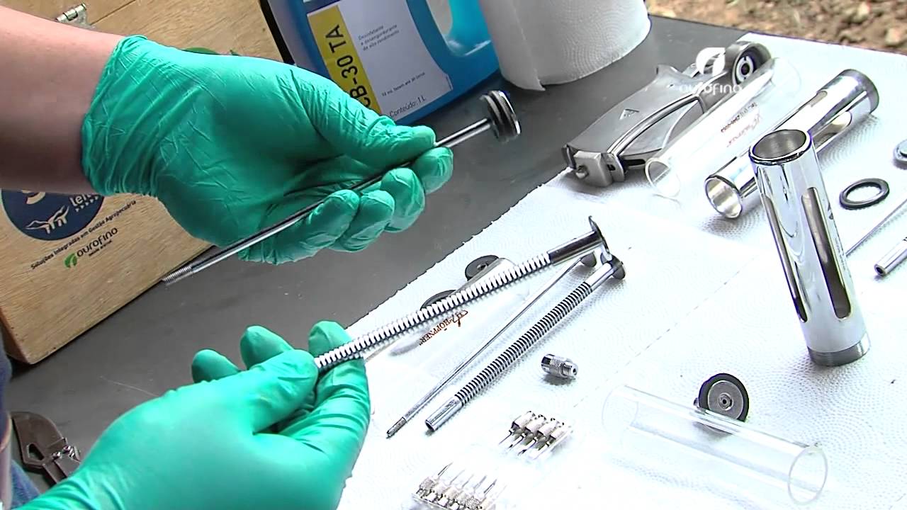 Montagem e Higienização da Pistola no Em Prática