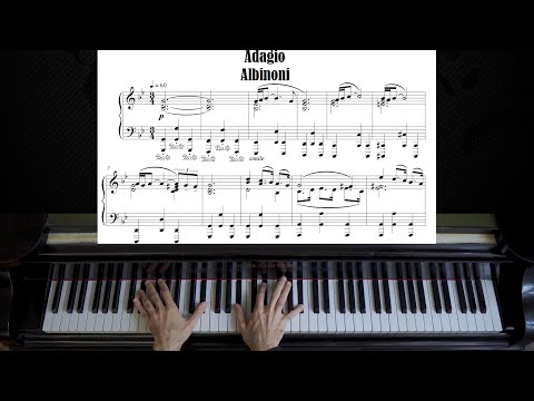 Albinoni - Adagio in G minor | Piano Tutorial