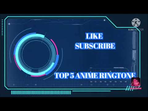 Top 5 moat popular anime ringtones 💥🔥