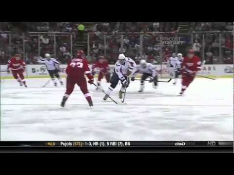 Alex Ovechkin gorgeous snipe Against Detroit - Capitals CSN Feed