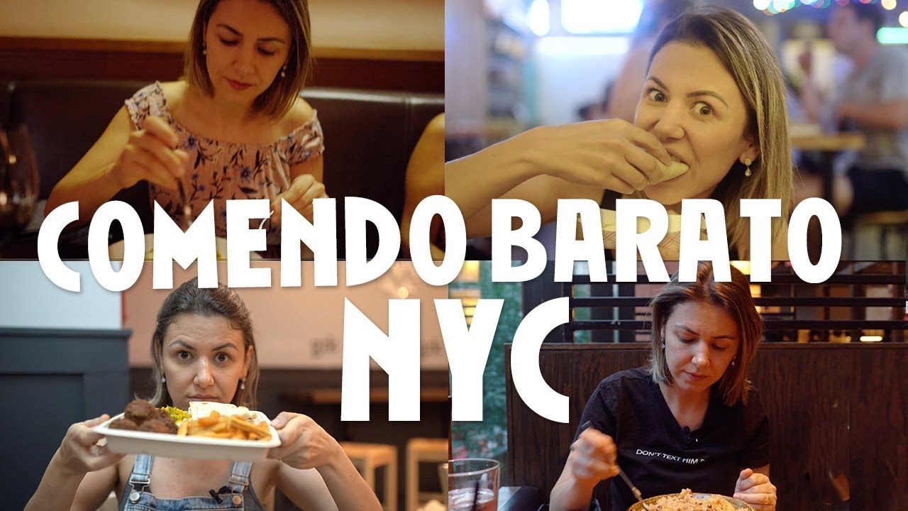 Comendo com até U$15 em Nova York - Parte 1