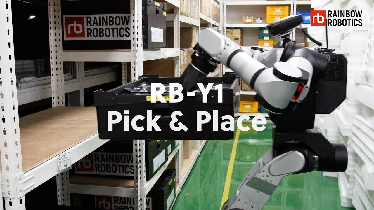 RB-Y1 Mobile Dual-Arm Robot: Pick and Place