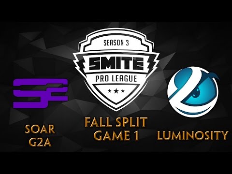 SPL Fall Split Week 1 - SoaR G2A vs. Luminosity (Game 1)