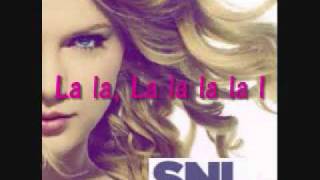 Monologue Song (La La La) - Taylor Swift SNL [Lyrics&amp;DownloadLink]