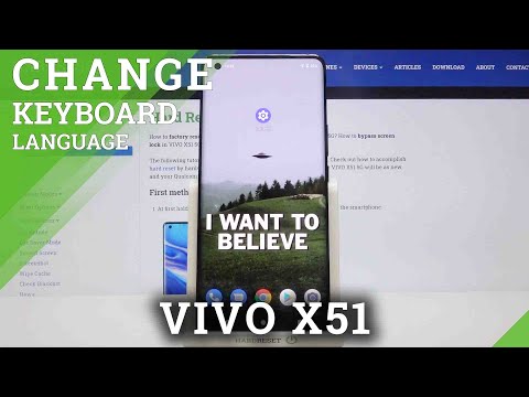 How to Change Keyboard Language in VIVO X51 5G – Access Language List