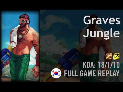 Graves Jungle vs Elise - Chaser - KR Challenger Path 5.24