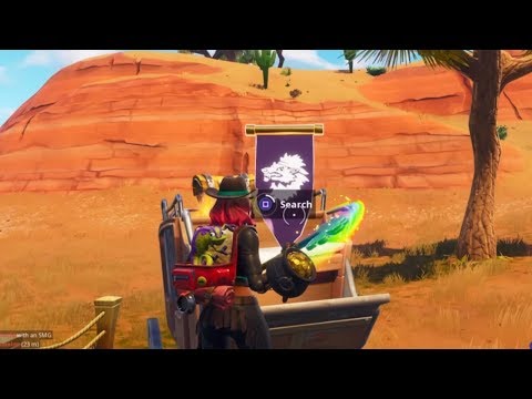 Fortnite Battle Royale - Week 2 Secret Banner Location (Season 6 Hunting Party Challenges)